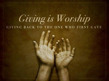 Giving
